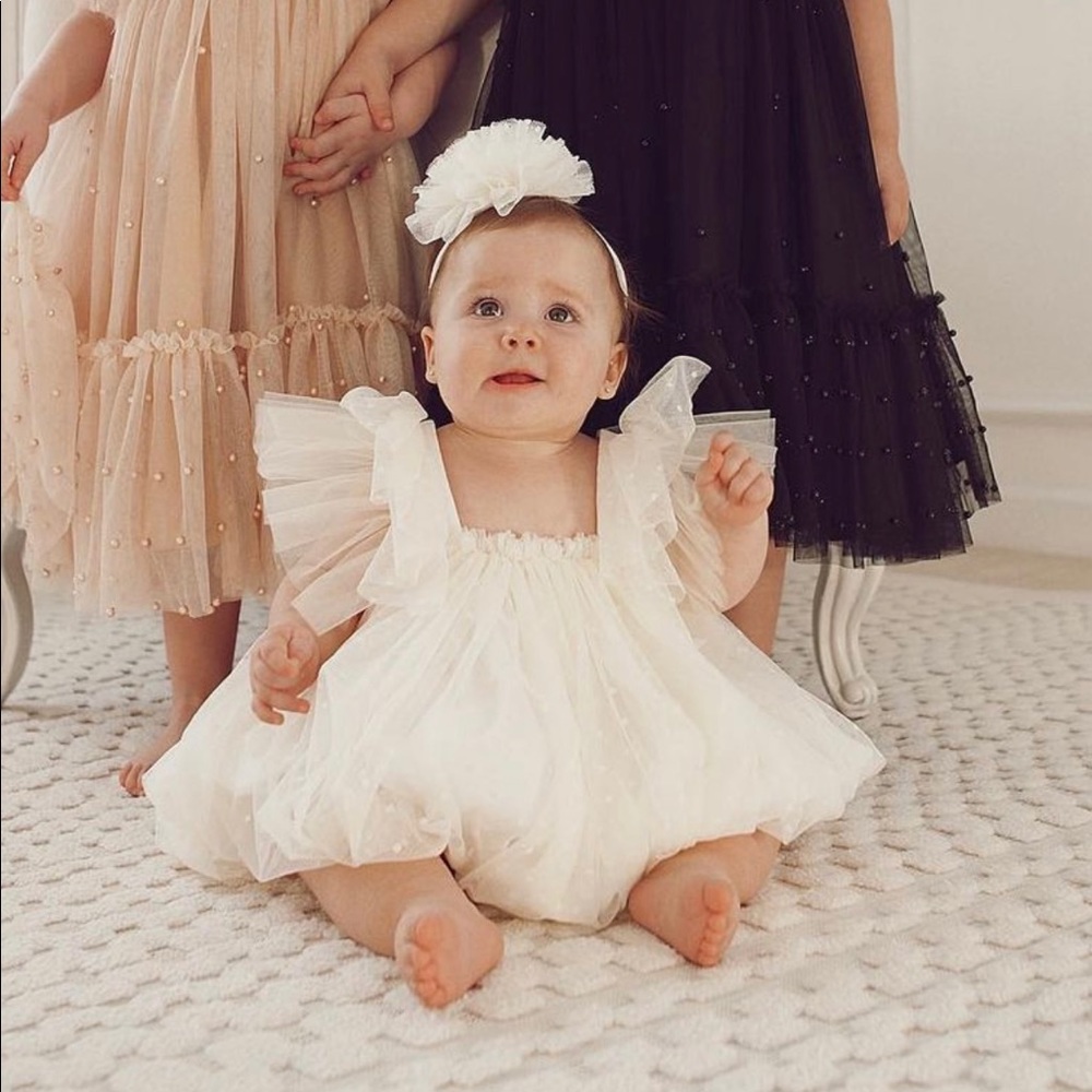 balloon dress for baby girl